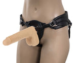 Naked Addiction The Freak Thrusting, Vibrating & Rotating 7.5-Inch Dildo with Remote, Product with Strap-On Harness