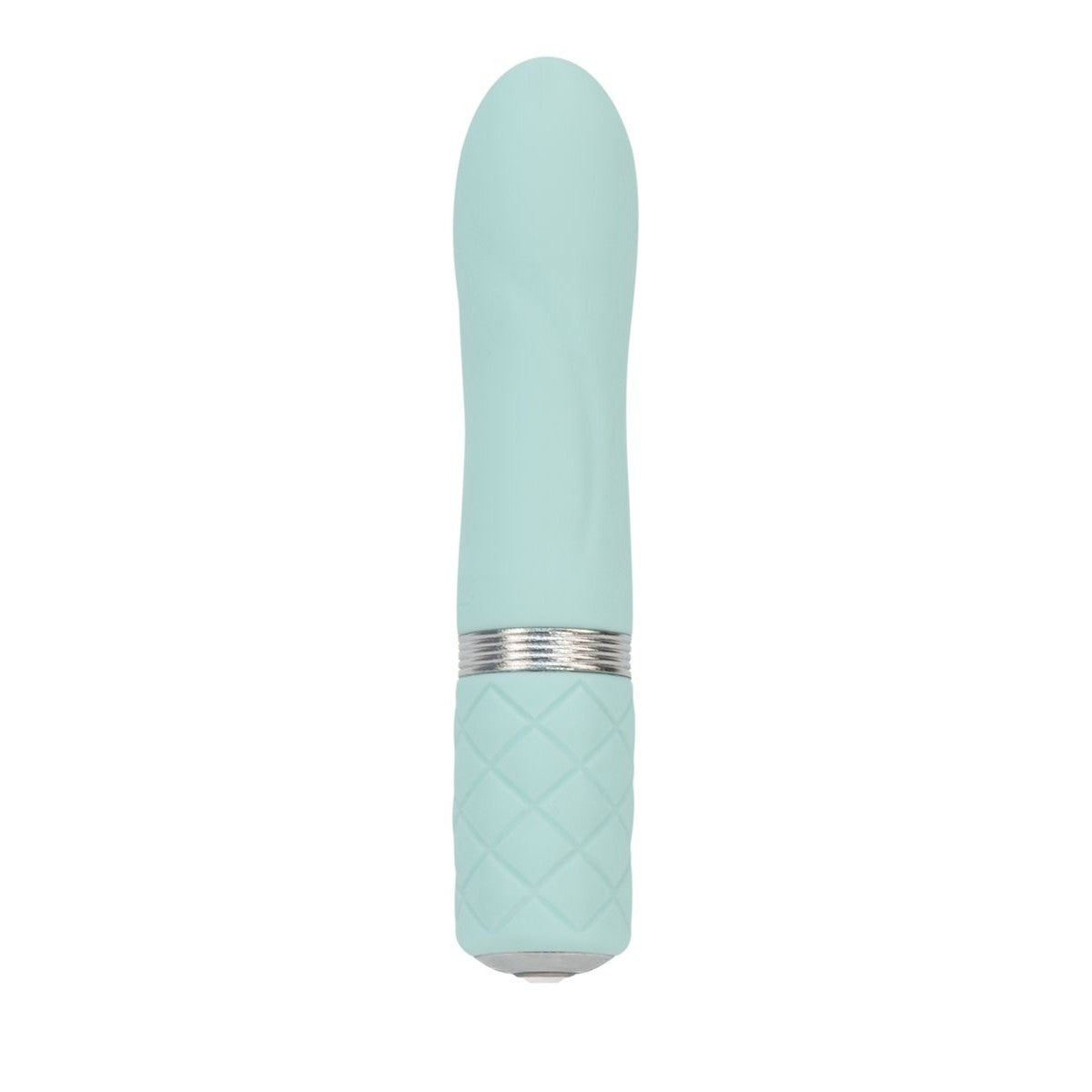 Pillow Talk Flirty Bullet Vibrator, Teal, Product Image, Front View