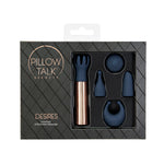 Pillow Talk Secrets Desires 6-Piece Vibrator Set, Product Box, Front
