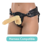 Pure Love Amazing Adam Vibrating & Rotating 7-Inch Dildo with Remote, Strap-On Harness Compatable