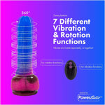 Pure Love Vibrating & Rotating Cosmic 7-Inch Dildo with Remote, Product Details