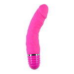 Silicone Bendable Buddy 6-Inch Realistic Vibrator, Pink, Product Image