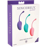 Sincerely Kegel Exercise System, Product Box, Front