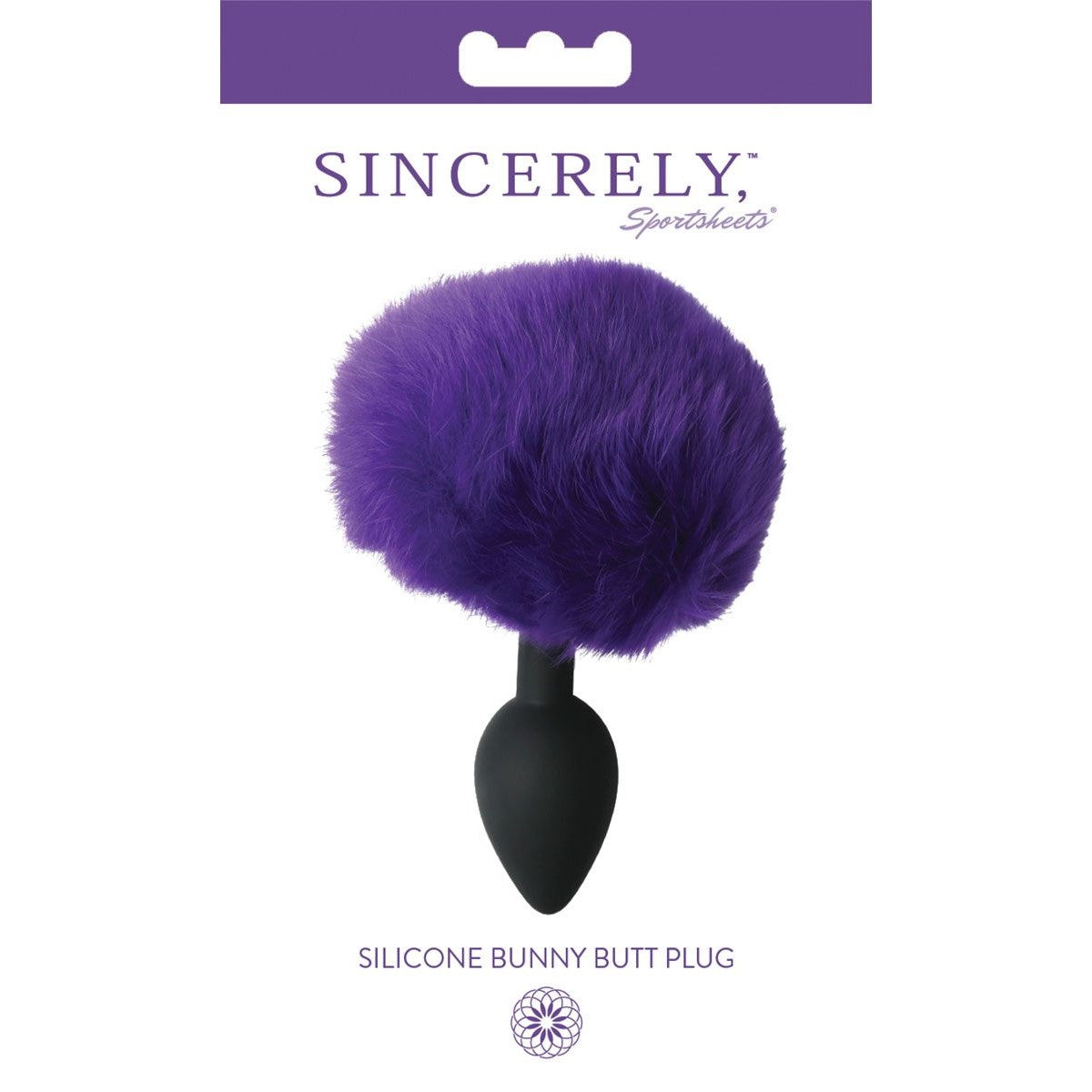 Sincerely Silicone Bunny Butt Plug, Product Box, Front