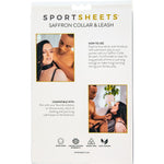 Sportsheets Saffron Leash & Collar, Product Box, Back