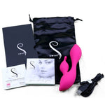 The Cygnet Swan Rabbit Vibrator, Pink, Box Contents