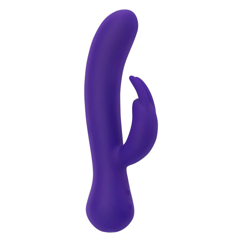 The Majestic Swan Special Edition Rabbit Vibrator, Purple, Product Image, Front Angle