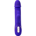 Vibe Couture Rabbit Skater Thrusting Vibrator, Purple, Product Image, Front View