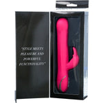 Vibe Couture Rabbit Tres Chic Undulating Vibrator, Pink, Product Box Details