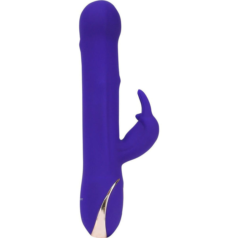 Vibe Couture Rabbit Tres Chic Undulating Vibrator, Purple, Product Image, Side View