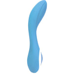 Wonderlust Serenity G-Spot Vibrator, Blue,  Product Image, Side View