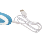 Wonderlust Serenity G-Spot Vibrator, Blue, USB Rechargeable